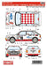 Studio27 St27 Dc1131 Lancia Super Delta Canonica 16 Monte Carlo 1993 Decal For Hasegawa 1/24- Japan Figure Store - #1 Bring To You The Best Japanese Goods