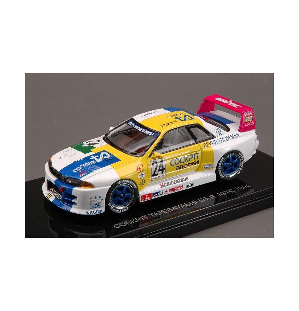 EBBRO 44574 Cockpit Tatebayashi Gt-R Jgtc 1994 1/43 Scale- Japan Figure Store - #1 Bring To You The Best Japanese Goods