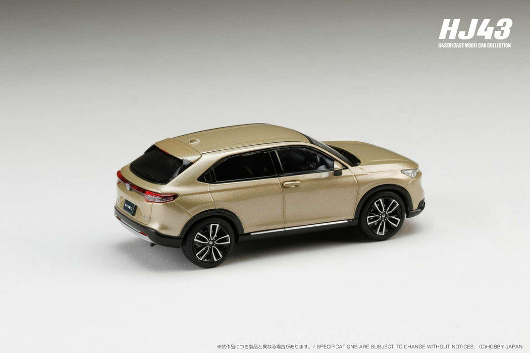 1/43 Honda Vezel E:Hev Z Sand Khaki Pearl - Hobby Japan- Japan Figure Store - #1 Bring To You The Best Japanese Goods