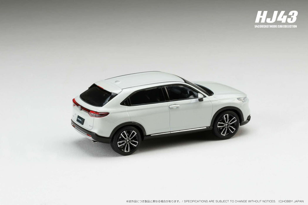 1/43 Honda Vezel Hobby Japan Sunlight White Pearl- Japan Figure Store - #1 Bring To You The Best Japanese Goods