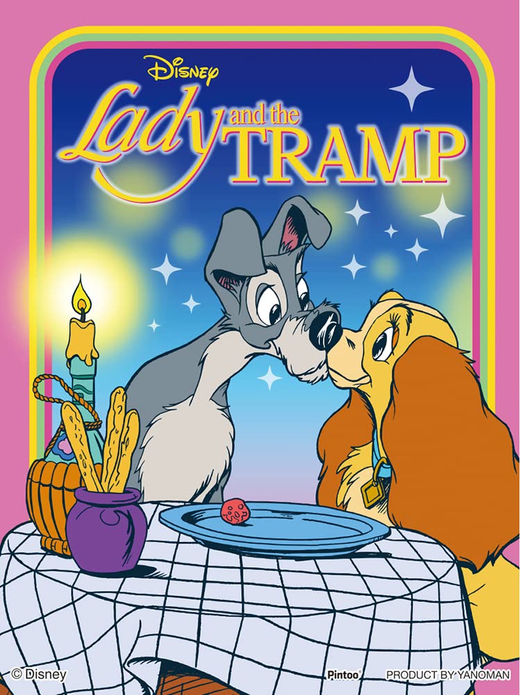 YANOMAN 2308-20 Jigsaw Puzzle Disney Classics Lady And The Tramp 150 S-Pieces- Japan Figure Store - #1 Bring To You The Best Japanese Goods