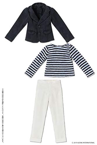 1/6 Pn2 Tailored Jacket Set For Pureneemo Navy X White (For Dolls)- Japan Figure Store - #1 Bring To You The Best Japanese Goods