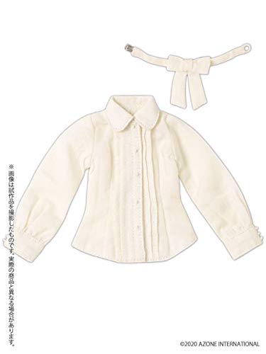 1/6 Pnm Omekashi Ribbon Blouse For Pureneemo Iii Ivory (For Doll)- Japan Figure Store - #1 Bring To You The Best Japanese Goods