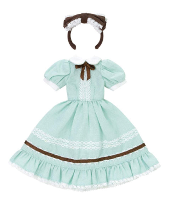 AZONE Poc490-Grn 1/6 Pure Neemo S Yumemiru Shoujo No Alice Dress Set Mint Green- Japan Figure Store - #1 Bring To You The Best Japanese Goods