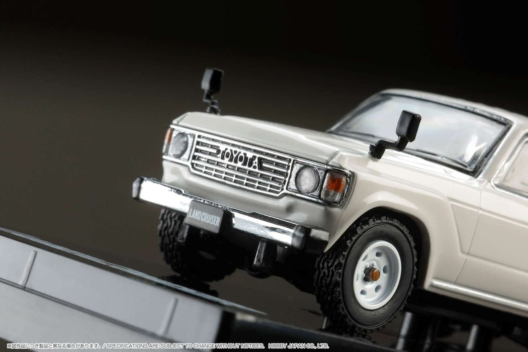 Toyota Land Cruiser 60 GX 1981 White 1/64 Hobby Japan- Japan Figure Store - #1 Bring To You The Best Japanese Goods