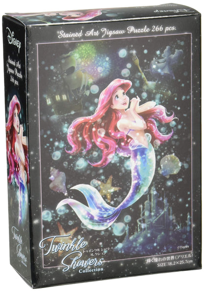 Tenyo 266 Piece Jigsaw Puzzle Little Mermaid Shining Dreaming World Ariel Gyutto Series Japan- Japan Figure Store - #1 Bring To You The Best Japanese Goods
