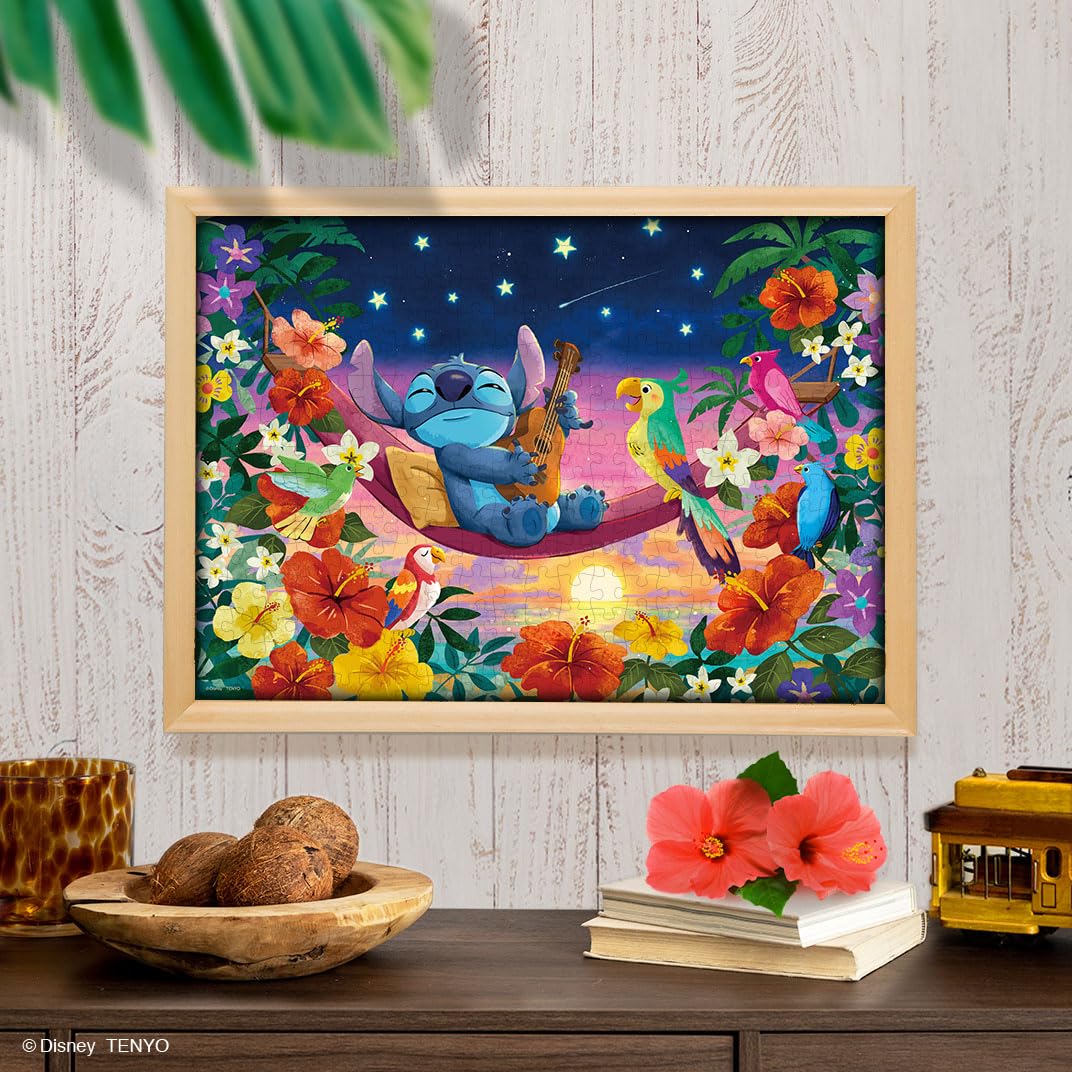 Tenyo 300pc Disney South Island Shirabe Stitch Jigsaw Puzzle 30.5x43cm- Japan Figure Store - #1 Bring To You The Best Japanese Goods