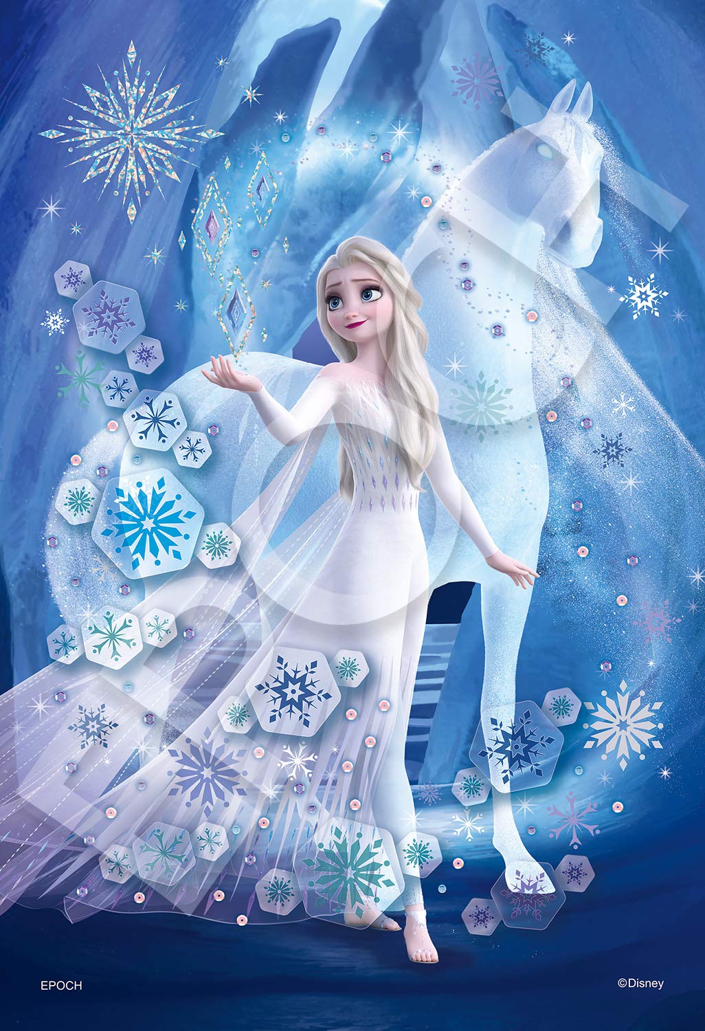 EPOCH Jigsaw Puzzle 73-304 Disney Frozen Ii Elsa -Snow Queen- Decoration Puzzle 300 Pieces- Japan Figure Store - #1 Bring To You The Best Japanese Goods