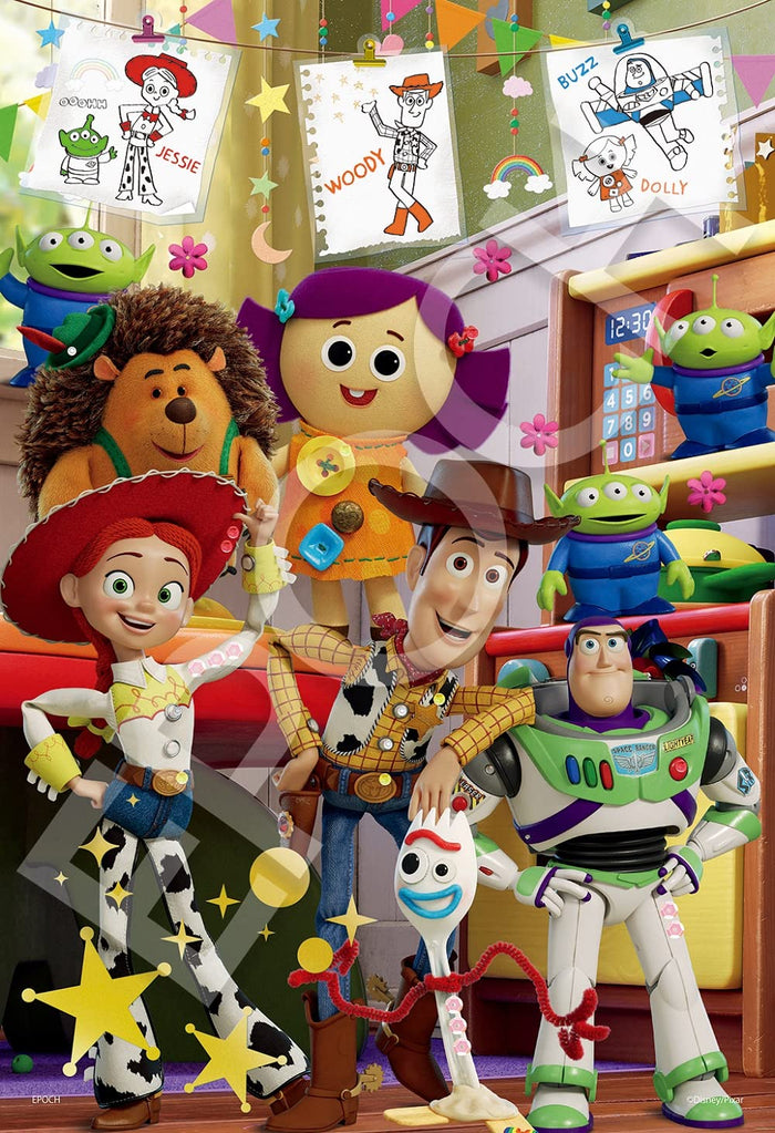 EPOCH 73-308 Jigsaw Puzzle Disney Toy Story -Drawing Time- Decoration Puzzle 300 Pieces- Japan Figure Store - #1 Bring To You The Best Japanese Goods