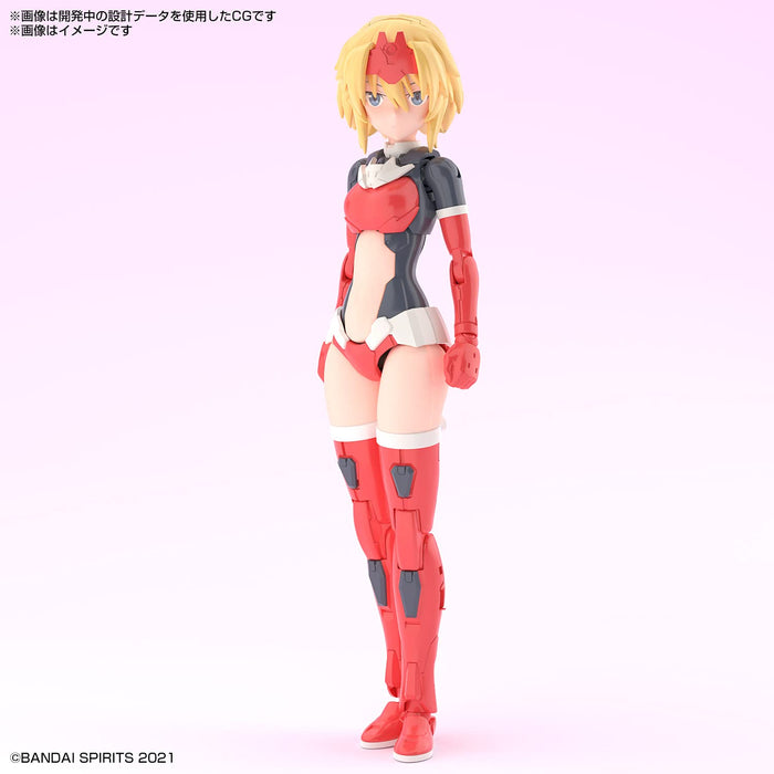 Bandai Spirits 30Ms Sis-Gc69R Arca-Carti 1/144 Scale Color-Coded Plastic Model (Quartet Form) Japan- Japan Figure Store - #1 Bring To You The Best Japanese Goods