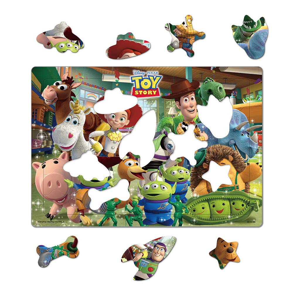 TENYO Jigsaw Puzzle Disney Toy Story 40 Pieces Child Puzzle- Japan Figure Store - #1 Bring To You The Best Japanese Goods