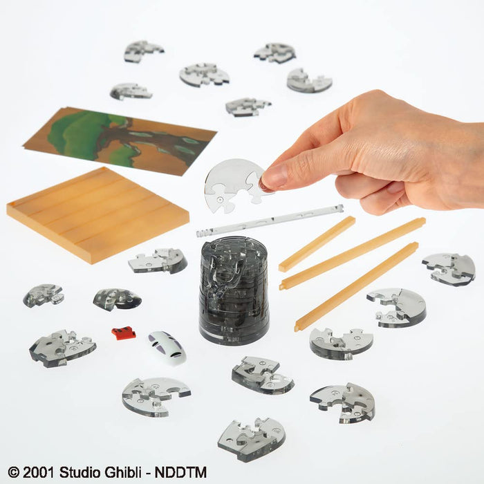 BEVERLY 50282 Crystal 3D Puzzle Studio Ghibli Spirited Away No-Face 44 Pieces- Japan Figure Store - #1 Bring To You The Best Japanese Goods