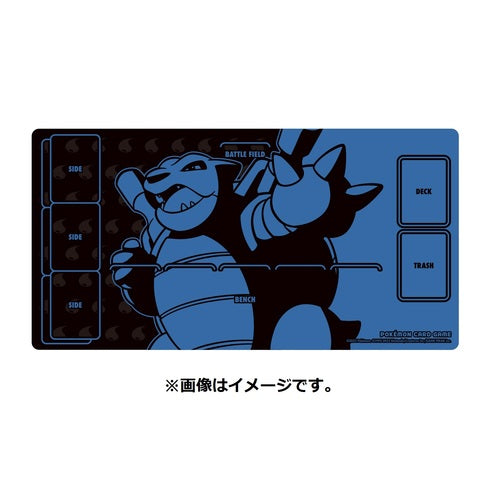 Pokemon Card Game Rubber Play Mat Blastoise- Japan Figure Store - #1 Bring To You The Best Japanese Goods