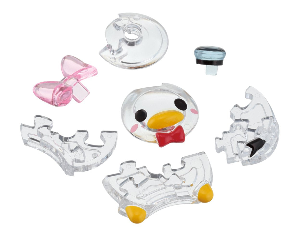 Hanayama Crystal Gallery 3D Puzzle Tsumutsumu Donald & Daisy 46 pieces Japanese 3D Puzzle Figure- Japan Figure Store - #1 Bring To You The Best Japanese Goods