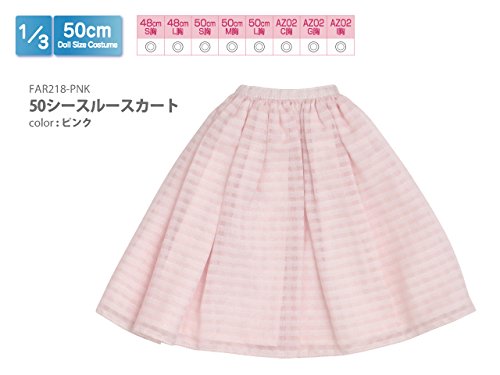 AZONE - Far218-Pnk For 50Cm Doll See-Through Skirt Pink- Japan Figure Store - #1 Bring To You The Best Japanese Goods
