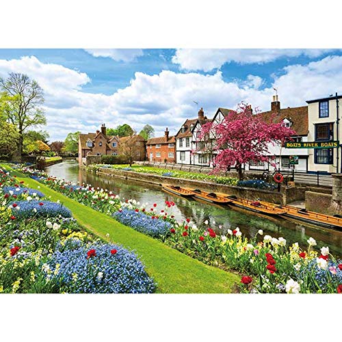 APPLEONE 500-282 Jigsaw Puzzle Scenery Of Canterbury 500 Pieces- Japan Figure Store - #1 Bring To You The Best Japanese Goods
