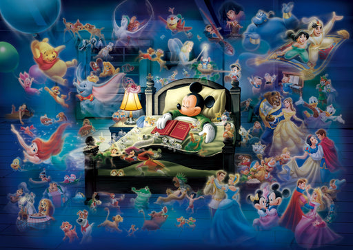 Tenyo 500pc Mickey Dream Fantasy Glowing Jigsaw 35x49cm- Japan Figure Store - #1 Bring To You The Best Japanese Goods