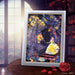 Tenyo 500pc Jigsaw Puzzle Disney Two Hearts Beauty Beast Gyutto Series Stained Art 25x36cm- Japan Figure Store - #1 Bring To You The Best Japanese Goods