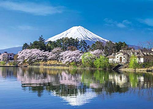 APPLEONE 500-280 Jigsaw Puzzle Mt.Fuji And Cherry Blossoms 500 Pieces- Japan Figure Store - #1 Bring To You The Best Japanese Goods