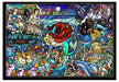 Tenyo 500pc Little Mermaid Jigsaw Puzzle Stained Art 25x36cm- Japan Figure Store - #1 Bring To You The Best Japanese Goods