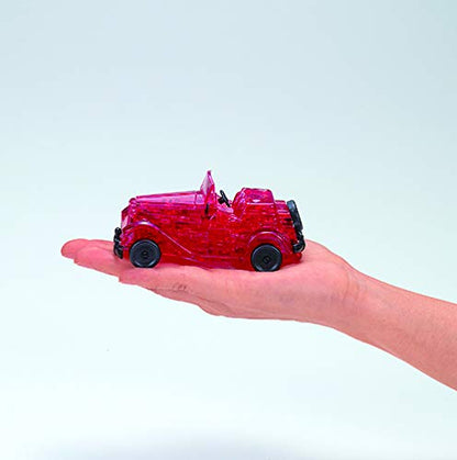 BEVERLY Crystal 3D Puzzle 486855 Red Classic Car- Japan Figure Store - #1 Bring To You The Best Japanese Goods