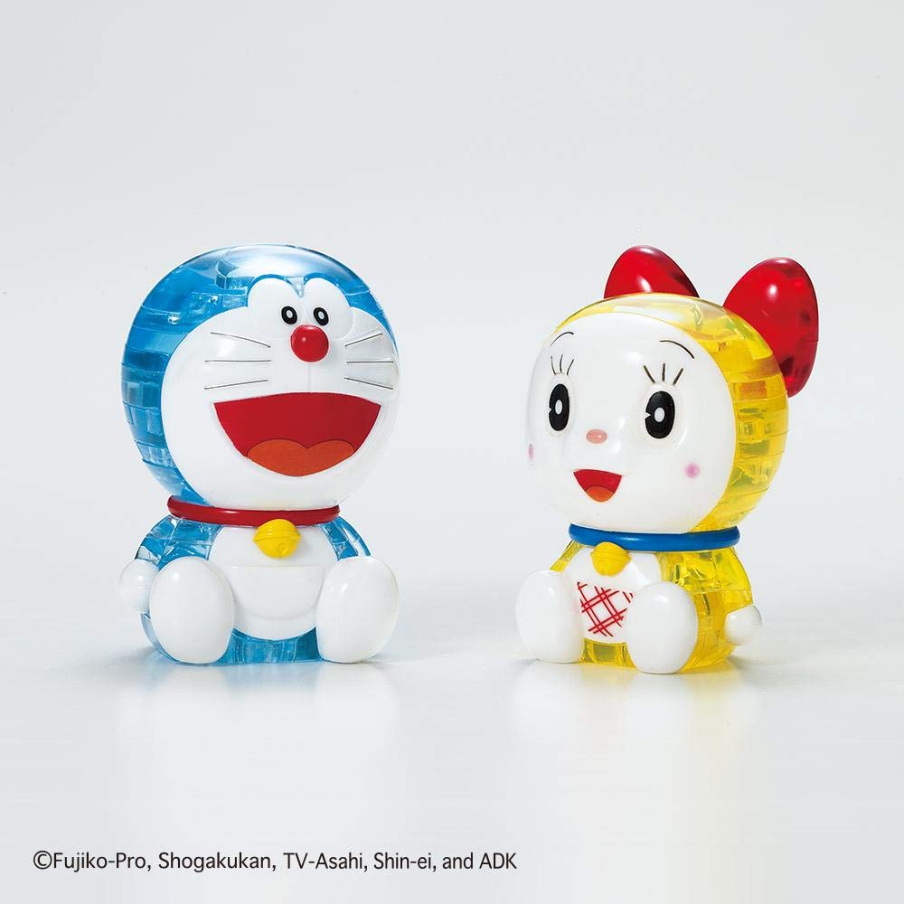 Beverly Crystal 3D Puzzle 487173 Doraemon & Dorami 3D Crystal Doraemon Puzzle- Japan Figure Store - #1 Bring To You The Best Japanese Goods