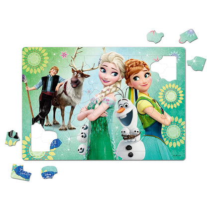 TENYO Jigsaw Puzzle Disney Frozen Elsa'S Surprise 80 Pieces Child Puzzle- Japan Figure Store - #1 Bring To You The Best Japanese Goods