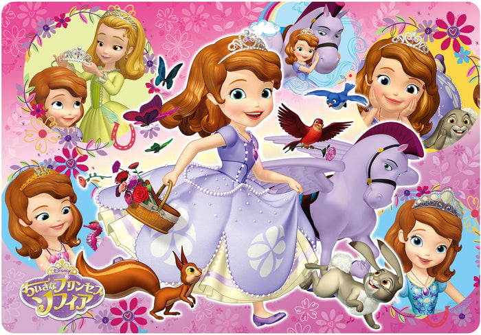 TENYO Jigsaw Puzzle Disney Princess Sophia'S Day 80 Pieces Child Puzzle- Japan Figure Store - #1 Bring To You The Best Japanese Goods