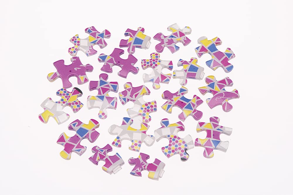 YANOMAN 2201-55 3D Led Lamp Shade Puzzle Disney Glass Mosaic Aladdin Jasmine 80 Pieces- Japan Figure Store - #1 Bring To You The Best Japanese Goods