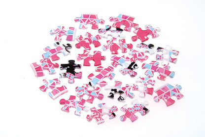 YANOMAN 2201-62 3D Led Lamp Shade Puzzle Disney Alice In Wonderland Glass Mosaic Pattern 80 Pieces- Japan Figure Store - #1 Bring To You The Best Japanese Goods