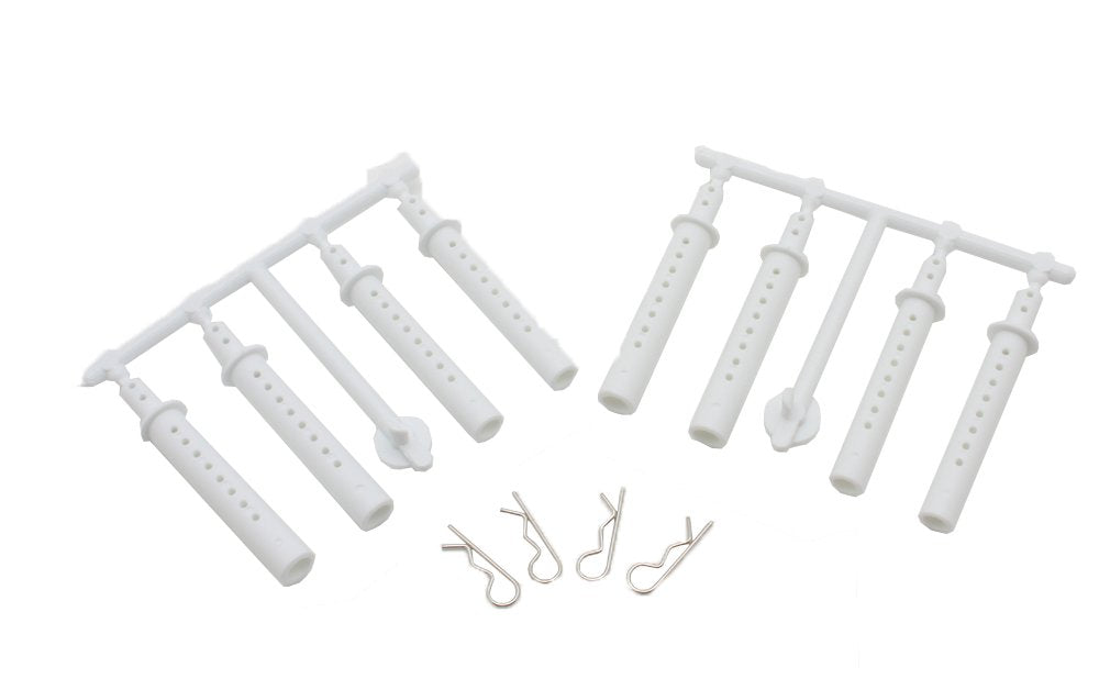 ABC HOBBY RC 66210 Extended Body Post / White- Japan Figure Store - #1 Bring To You The Best Japanese Goods