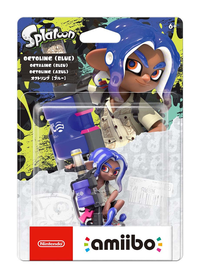 Amiibo Octoling [Blue] (Splatoon Series)- Japan Figure Store - #1 Bring To You The Best Japanese Goods