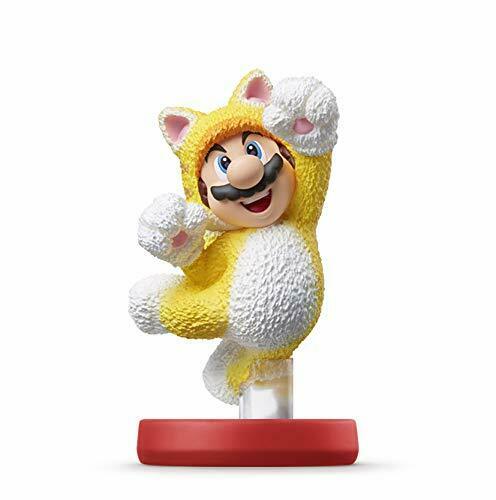 Amiibo Super Mario Series Cat Peach / Cat Mario Double Set