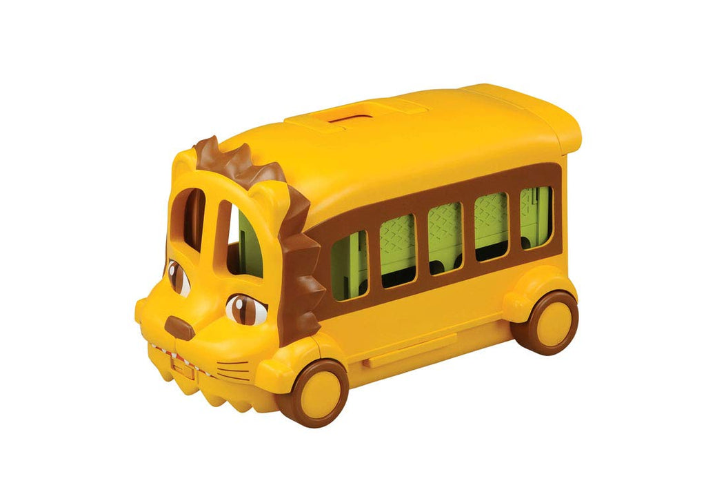 TAKARA TOMY Animal Adventure 3 Way! Lion Bus- Japan Figure Store - #1 Bring To You The Best Japanese Goods