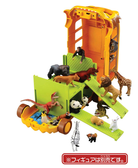 TAKARA TOMY Animal Adventure 3 Way! Lion Bus- Japan Figure Store - #1 Bring To You The Best Japanese Goods