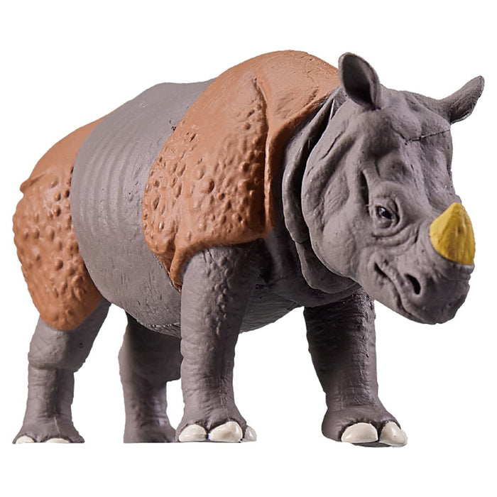 Takara Tomy Ania Adventure Continent Kingdom Cyrus Indian Rhino Japan- Japan Figure Store - #1 Bring To You The Best Japanese Goods