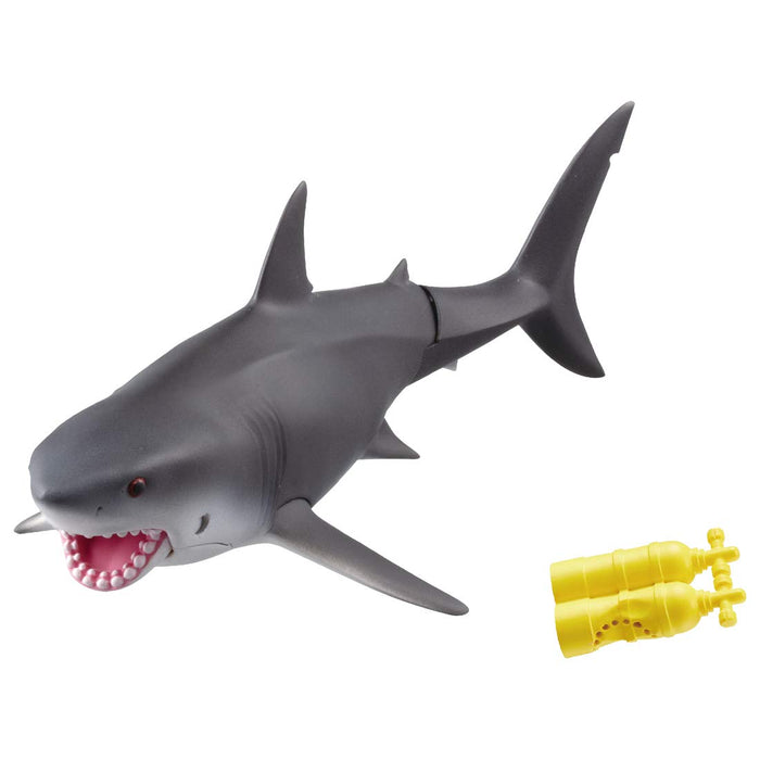 TAKARA TOMY As-07 Animal Adventure Great White Shark Floating Version Figure- Japan Figure Store - #1 Bring To You The Best Japanese Goods