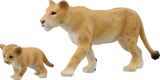 TAKARA TOMY As-17 Animal Adventure Lioness Figure With Cub- Japan Figure Store - #1 Bring To You The Best Japanese Goods