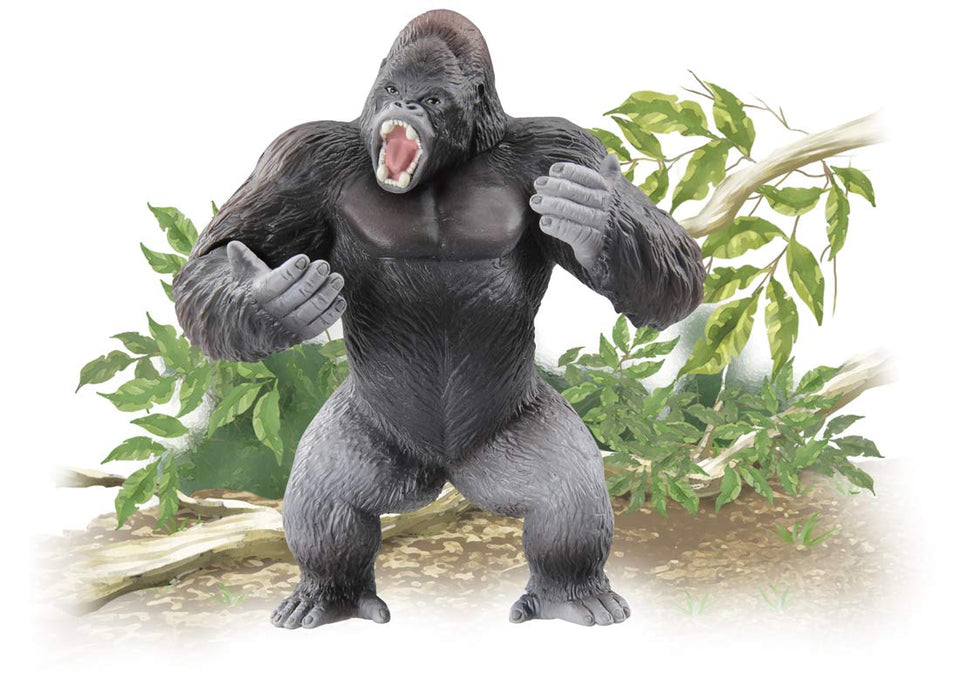 TAKARA TOMY As-36 Animal Adventure Gorilla Wild Version Figure- Japan Figure Store - #1 Bring To You The Best Japanese Goods