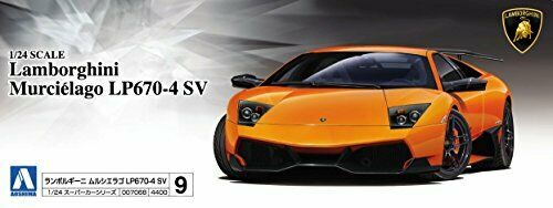 Aoshima 1/24 Lamborghini Murcielago Lp670-4 Sv Plastic Model Kit