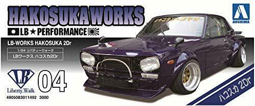 Aoshima 1/24 Lb Works Skyline C10 2dr Plastic Model Kit