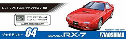 Aoshima 1/24 Mazda Fc3s Savannah Rx-7 '89 Plastic Model Kit