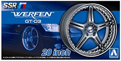 Aoshima 1/24 Ssr Werfen Gt-03 20 Inch Accessory