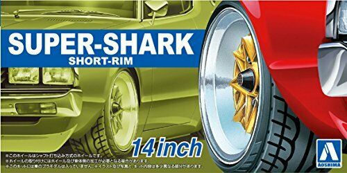 Aoshima 1/24 Super Shark Shallow Rim 14 Inch Accessory