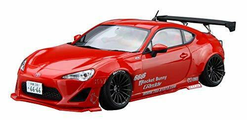 Aoshima 1/24 Toyota Zn6 Toyota86 '12 Greddy & Rocket Bunny Enkei Ver. Model Kit