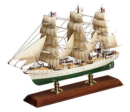 Aoshima 1/350 Scale Sailing Ship Christian Radich Plastic Model Kit