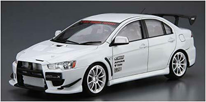 Aoshima 1/24 No.19 Mitsubishi C-west Cz4a Lancer Evolution X 2007 Kit