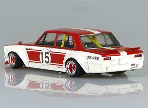 Aoshima 1/24 Syakotankoyaji Official Recognition Skyline 4door Model Kit