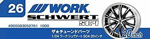 Aoshima 1/24 Work Schwert Sc4 20 Inch Accessory