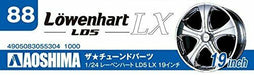 Aoshima Bunka Kyozai 1/24 The Tuned Parts No.88 Lowenhart Ld5 Lx 19 Inch Plastic